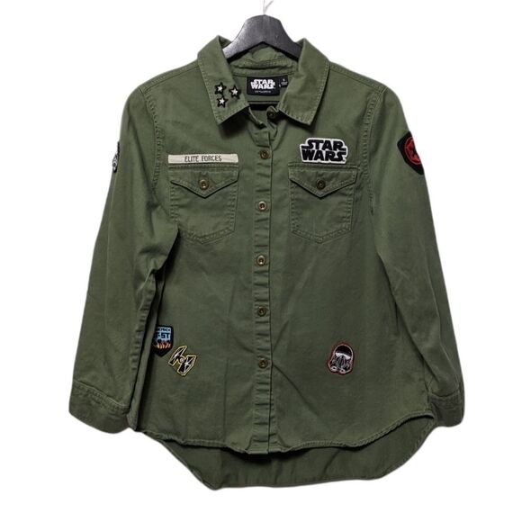 STAR WARS Stormtrooper Darth Vader Patches Military Shirt S - Picture 11 of 11